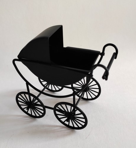 Landau ancien miniature - miniature, en