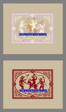 Point de croix Diagramme -