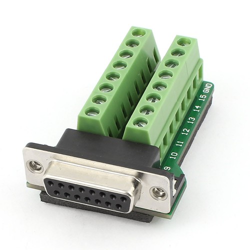 Db15 femelle jack 15broche - femelle,