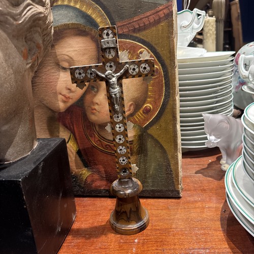 Ancien crucifix christ - christ, en