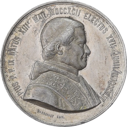 Vatican médaille pie ix - vatican,,