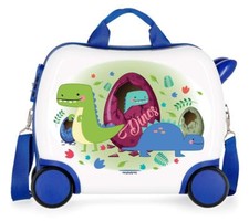 Happy Time Valise Enfant Multicolore 41x34x20 cms Rigide ABS Serrure à combin...