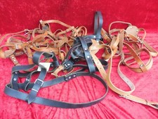 Ensemble De Harnais Pour Grands Chiens En Cuir Neuf