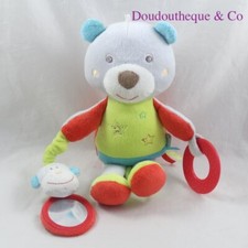 Peluche d'activité ours SUCRE