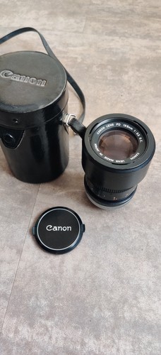 Objectif canon 135 f - objectif, mm,