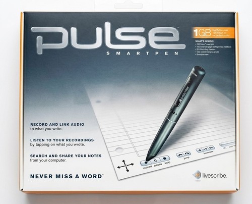 Livescribe pulse 1gb smart pen - pulse,