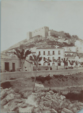 Tunisie, Le Kef, la citadelle vue de la fontaine Vintage print, tirage d'ép