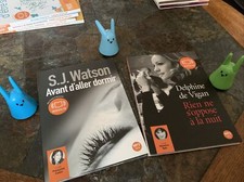 ??LOT LIVRE AUDIO AUDIOLIB WATSON AVANT DORMIR DELPHINE VIGAN OPPOSE NUIT