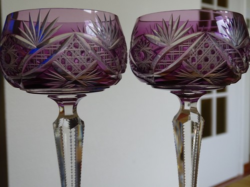 Anciens verres vin du - 2, a