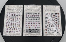 Nail design stickers - nail,