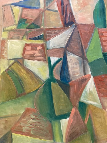 Painting peinture huile papier - peinture,