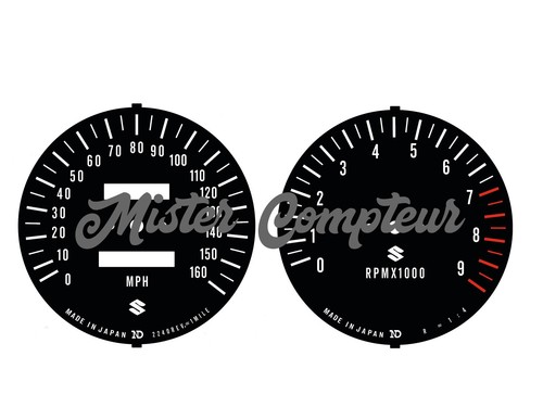 Fonds compteur mph rpm - fonds,