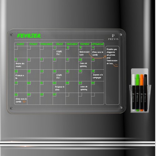 Brand calendrier magnetique - brand,