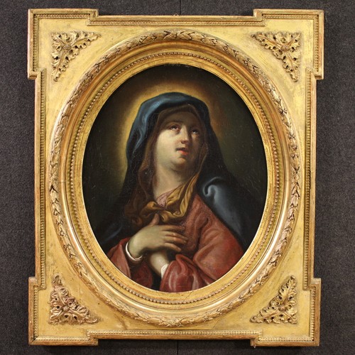 Peinture huile toile - , ancienne