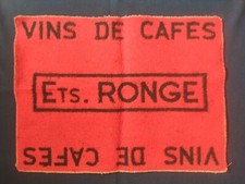 ANCIEN TAPIS DE JEU DE CARTES