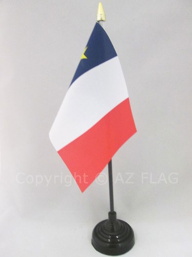 Drapeau table acadie - table,