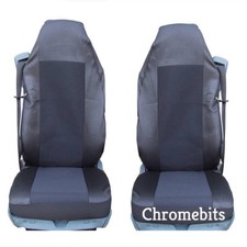 2 / Paire Tissu Noir sur
