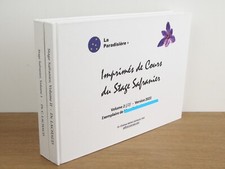 Imprimés de cours de stage safranier tomes 1 et 2  - Christian Michel Lachaud