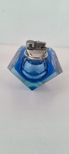 Briquet de table vintage verre