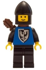 Figurine / Minifigure Lego Castle - Black Falcon Guard (cas301) Set 6073