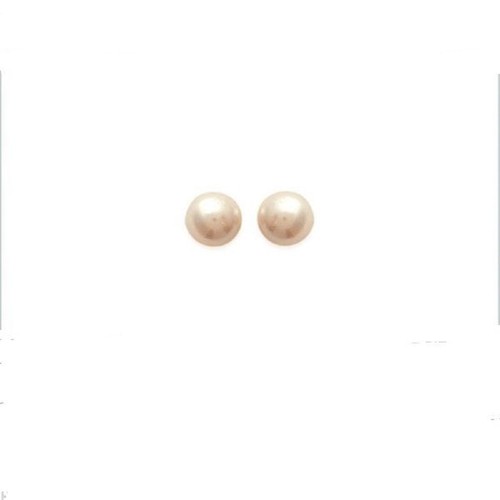 Boucles oreilles puce perle - boucles, d'oreilles
