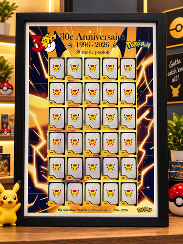 Ans pokémon pikachu - 30,