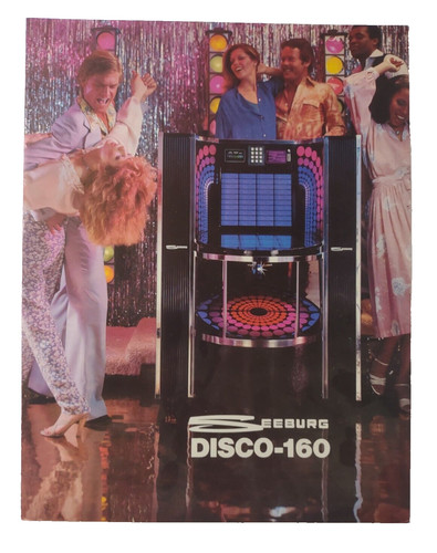 Disco 160 jukebox flyer - jukebox,