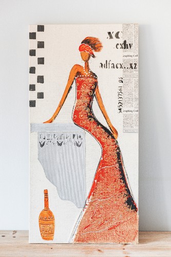 Tableau femme africaine - femme,