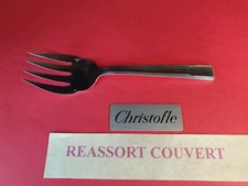 FOURCHETTE SERVICE CHRISTOFLE GABON 22 CM TRÈS BEL ÉTAT MÉTAL ARGENTÉ ;