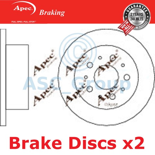 Apec braking 280mm uni oe - 2x,