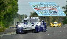 Stickers Porsche 991 RSR Le Mans 2018 91 1:32 1:43 1:24 1:18 Stickers 911...