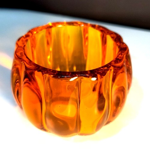 Partylite orange vase candle - partylite,