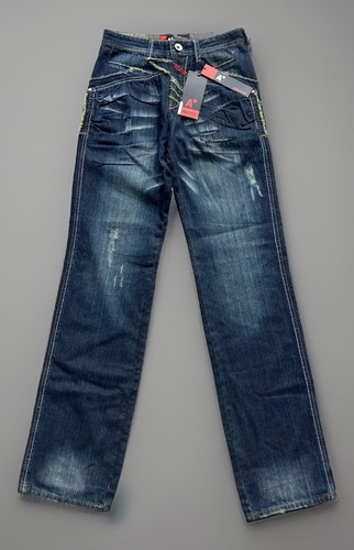 Distressed patchwork denim - patchwork,