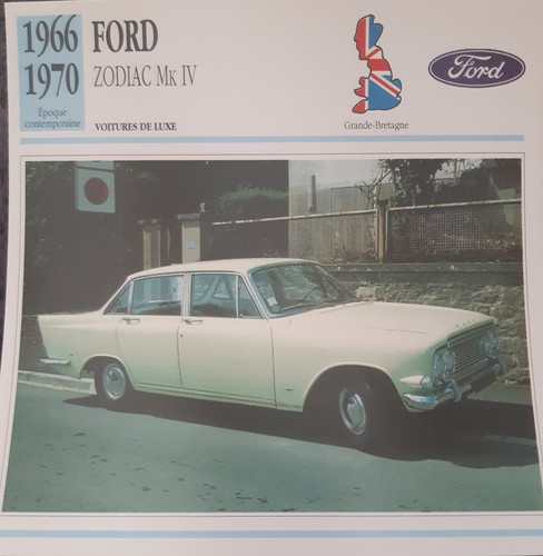 Ford zodiac 1966 1970 - -, 1966/1970