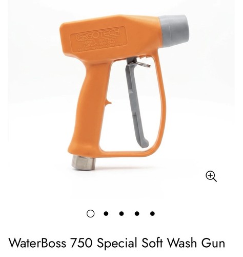 Waterboss 750psi soft wash - 750psi,