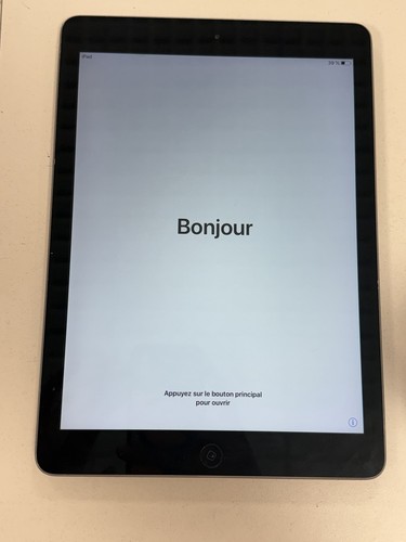 Ipad air model a1474 bloqué - ipad,