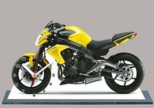 MOTO KAWASAKI ER 6N VERT -17