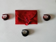 boucles d'oreilles créoles en cristal de Baccarat