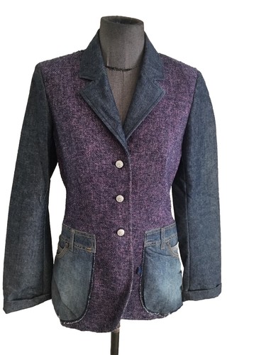 Superbe veste tweed jeans - superbe,