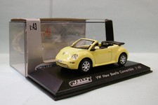 Welly - VW VOLKSWAGEN New Beetle cabriolet jaune réf. 43009SW BO 1/43