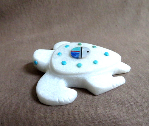 Indigènes zuni blanc marbre - zuni,