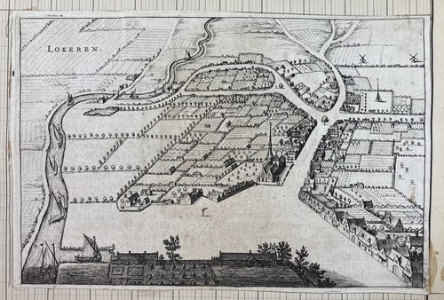 Gravure carte plan vue - gravure,