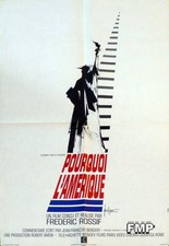 WHY AMERICA - STATUE OF LIBERTY / ROSSIF - ORIGINAL MEDIUM MOVIE POSTER