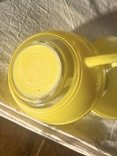 Lot de 6 tasses Duralex • Années 70 • Jaune iconique