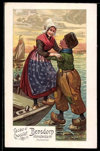 Carte postale cacao - carte, bensdorp