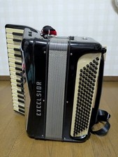 Excelsior 302 accordion black - excelsior,