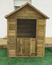 Maisonnette en bois cabane en bois pour enfants H154 x 124 x 11Jouets de jardin