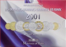 France Série BU des monnaies