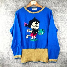 Vintage Profondo Pull Femme S