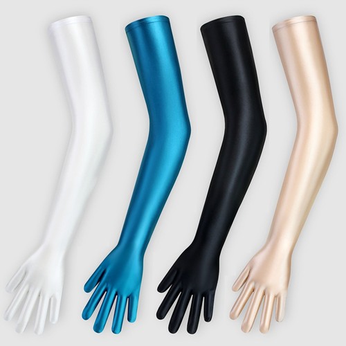 Women glossy spandex long - glossy,